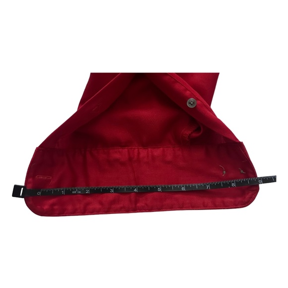 Geoffrey Beene Men's Dress Shirt { Medium : 15 ½ - 34 / 35 } Red - Picture 9 of 11